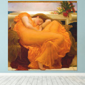 Flaming June von Sir Frederic Leighton Leinwanddruck (Insitu (Holzboden))