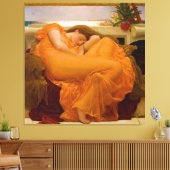 Flaming June von Sir Frederic Leighton Leinwanddruck (Insitu (Wohnzimmer))
