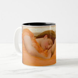 Flaming June von Sir Frederic Leighton Vintage  Zweifarbige Tasse