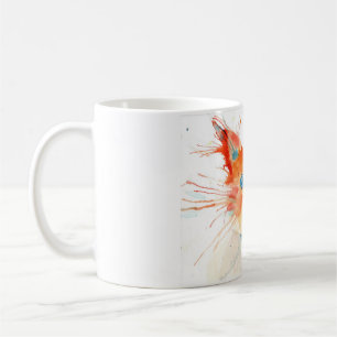 Flaming Kitty Tasse