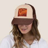 Flaming Kokopelli Truckerkappe (Beispiel)
