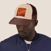 Flaming Kokopelli Truckerkappe (Beispiel)