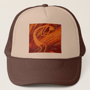 Flaming Kokopelli Truckerkappe