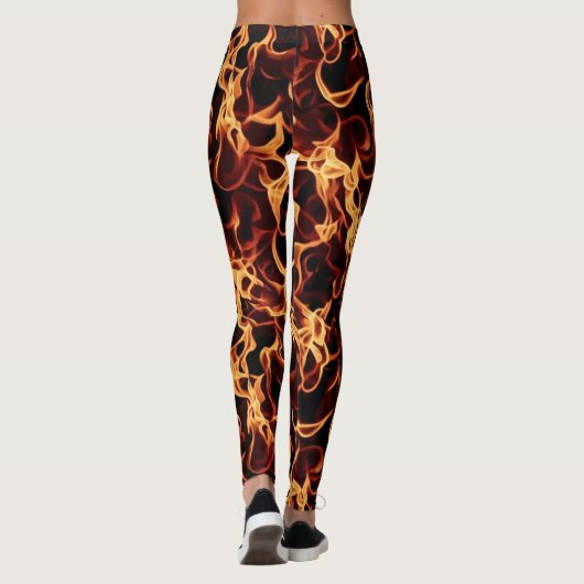 Flaming Leggings for that hard workout (Rückseite)