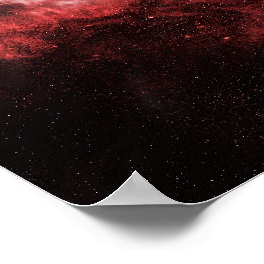 Flaming Mayan Calender Poster (Ecke)