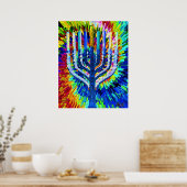 FLAMING MENORAH POSTER (Küche)