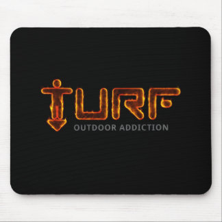 Flaming mousepad