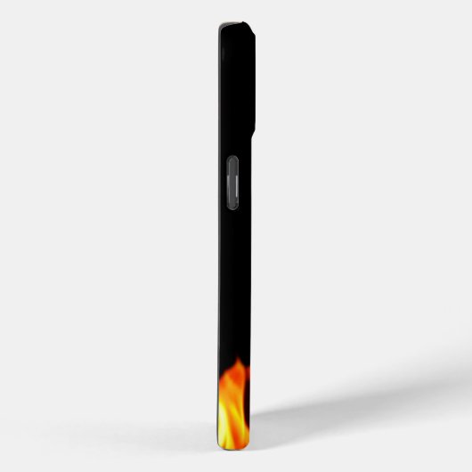 Flaming Phoenix auf Black Case Mate (Rückseite / Rechts)