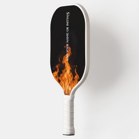 Flaming pickleball schläger (Links)