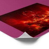 Flaming Rebirth Poster (Ecke)