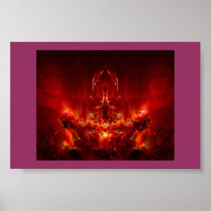 Flaming Rebirth Poster