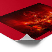 Flaming Rebirth Poster (Ecke)