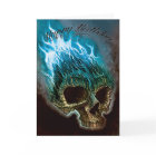 Flaming Skull Geburtstag