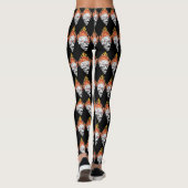 Flaming Skulls Leggings (Rückseite)