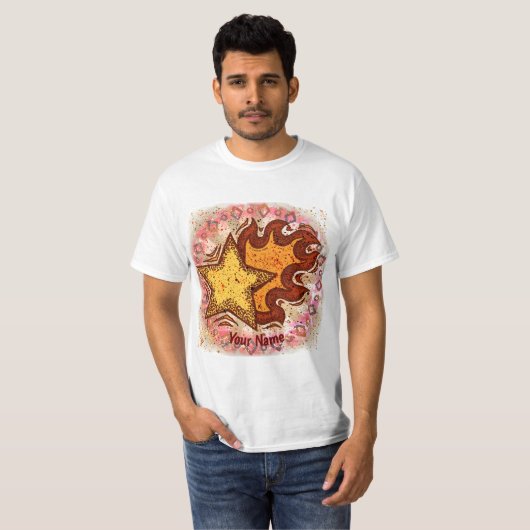 Flaming-Star-T - Shirt (Vorne ganz)