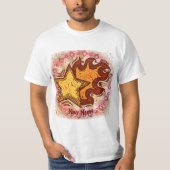 Flaming-Star-T - Shirt (Vorderseite)