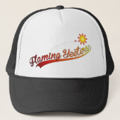 Flaming Yeeters Baseball Cap Truckerkappe (Vorderseite)
