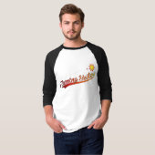 Flaming Yeeters Raglan T - Shirt (Vorne ganz)