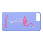 Flamingle Flamingo iPhone 7 Plus - lila Case-Mate iPhone Hülle (Rückseite (Horizontal))
