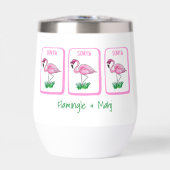Flamingle & Mahj Personalisierter Flamingo Mahjong (Vorderseite)