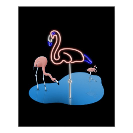 Flaminglow - poster (Vorderseite)