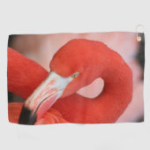 Flamingo 001 golfhandtuch (Horizontal)