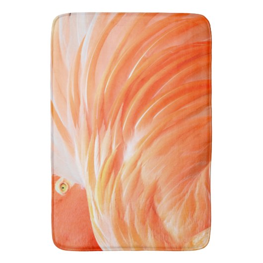 Flamingo 1 Bath Mat Badematte (Vorderseite Vertikal)