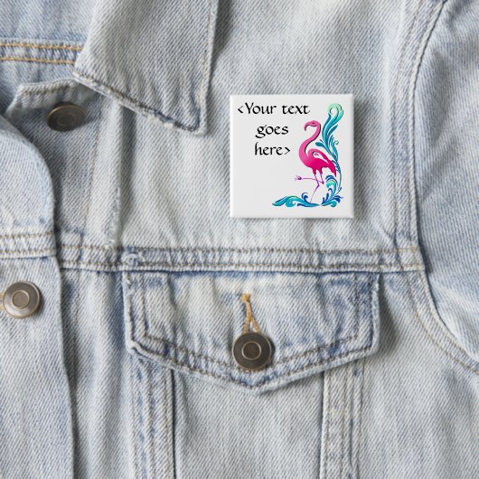 Flamingo 1 button (Beispiel)