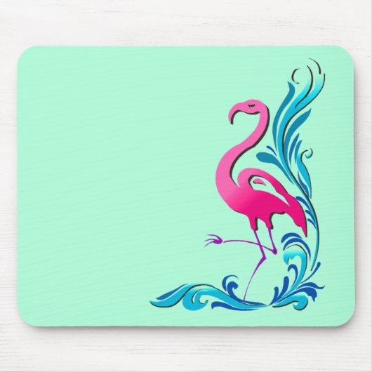 Flamingo 1 mousepad (Vorne)