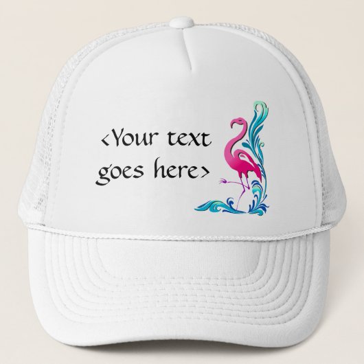 Flamingo 1 truckerkappe (Vorderseite)