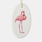 Flamingo 2 keramik ornament (Rechts)