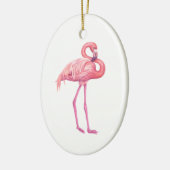 Flamingo 2 keramik ornament (Links)