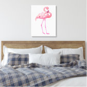 Flamingo 2 leinwanddruck (Insitu (Schlafzimmer))