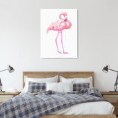 Flamingo 2 leinwanddruck (Insitu (Schlafzimmer))
