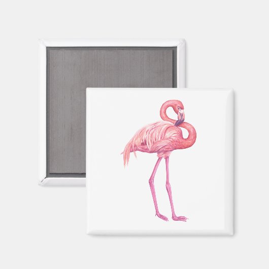 Flamingo 2 magnet (Vorderseite/Rückseite)