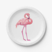 Flamingo 2 pappteller (Vorderseite)
