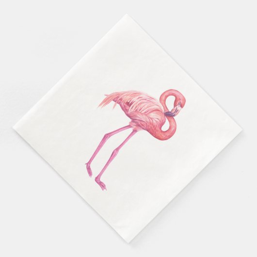 Flamingo 2 serviette (Ecke)