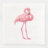 Flamingo 2 serviette (Vorderseite)