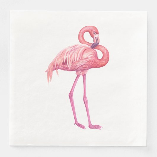 Flamingo 2 serviette (Vorderseite)