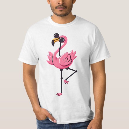 Flamingo 3 T-Shirt (Vorderseite)