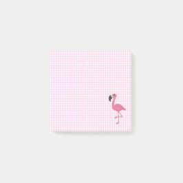 Flamingo 3" x 3" Post-it®-Anmerkungen Post-it Klebezettel