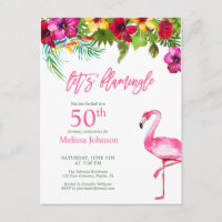 Flamingo 50. Geburtstag