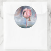 Flamingo ACEO Sticker (Tasche)