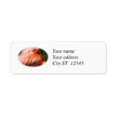 Flamingo Address Label (Vorne)