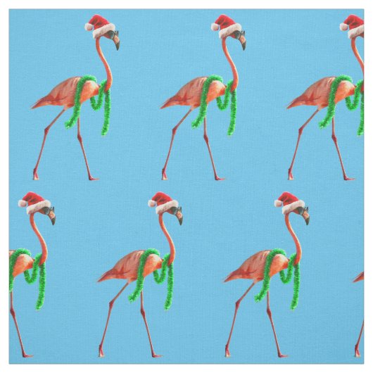 Flamingo am Strand Stoff (Muster)