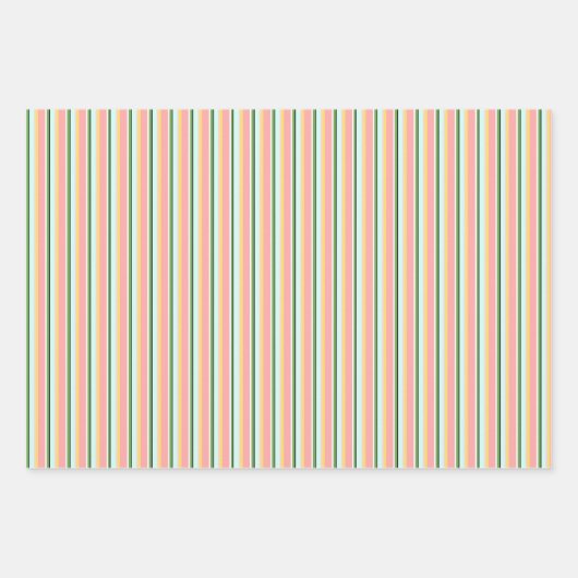 Flamingo, Ananas, Monstera Tropical Geschenkpapier Set (Vorderseite 2)