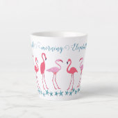 Flamingo Ansammlung und Starfish Milchtasse (Vorderseite)
