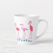 Flamingo Ansammlung und Starfish Milchtasse (Rechts)
