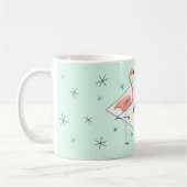 Flamingo Aqua Diamond Mama Tasse (Links)