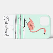Flamingo Aqua 'Fabulous!' iPad Mini Fall Case-Mate iPhone Hülle (Rückseite (Horizontal))
